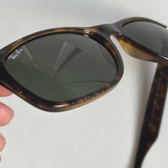 Ray-Ban Tortoise Shell Sunglasses RB 2132 NEW WAYFARER 902 58/18 145 3N - Picture 7 of 9